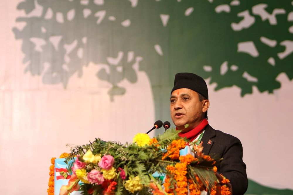 कांग्रेस महामन्त्री शर्माको प्रतिवेदन : लोकतन्त्रको विकल्प समुन्नत लोकतन्त्र